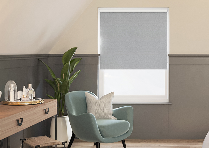 Hothorpe (Blackout), Sea Mist - Twist&Fit Roller Blind - Image 3